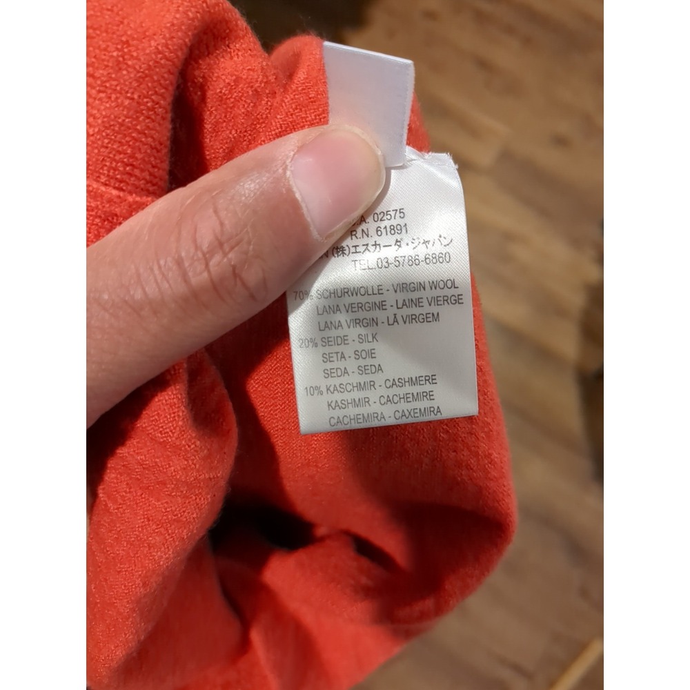 Escada Womens S/42 Made In Italy Silk Cashmere Blend Tank Top - Picture 10 of 12